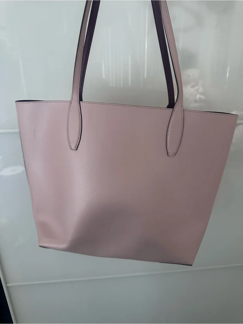 Kate Spade New York Blush Pink Large Tote Bag w/ Removable Zip Pouch